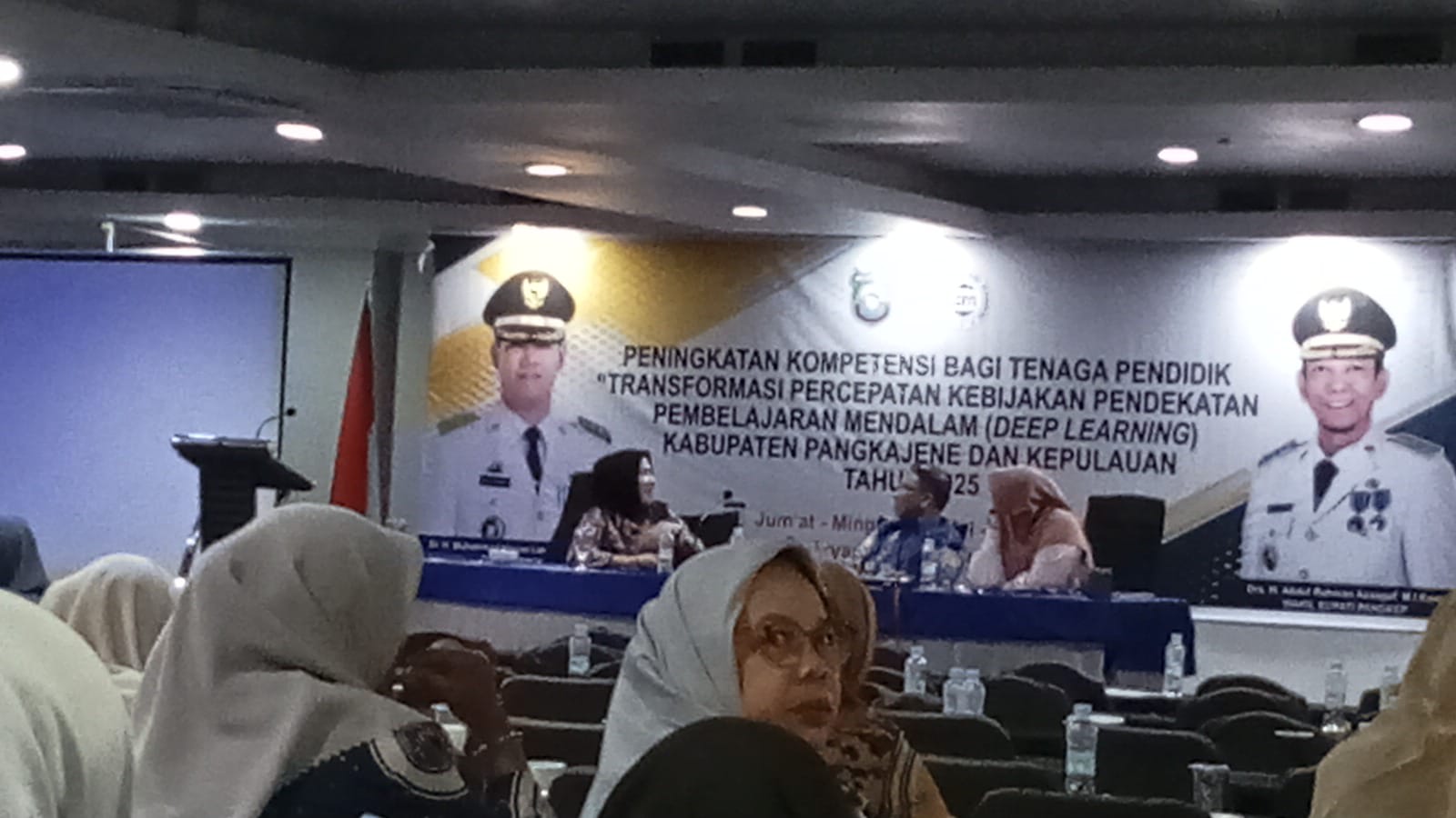 Pelatihan Yang Bertajuk ” Deep Learning” Di Hotel Mewah. Kepala Dinas Pendidikan Pangkep Terkesan Tertutup Dan Di Duga Tutupi Informasi Publik