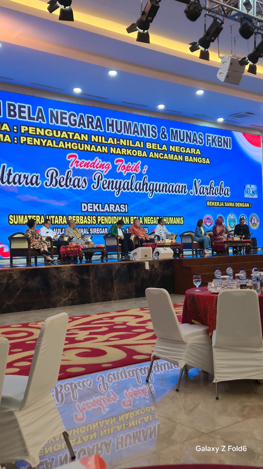 KOMANDAN GARDA KAMTIBMAS INDONESIA SUMUT BERHARAP BAHAYA NARKOBA DI SUMUT BERKURANG