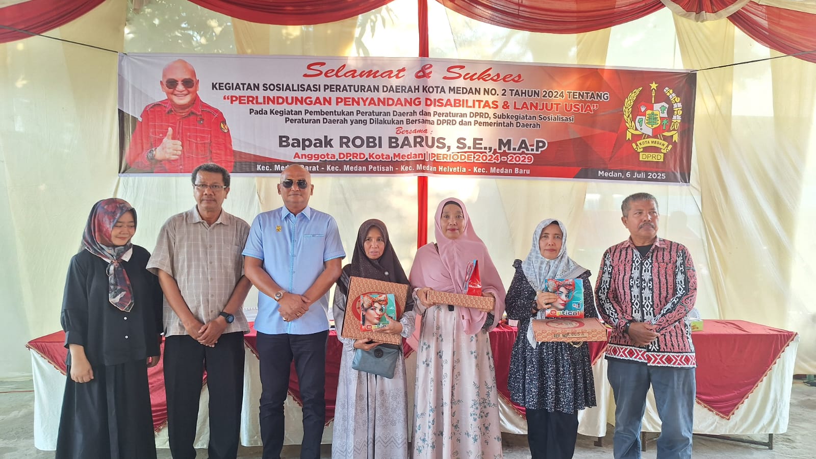 Sosper Robi Barus S.E MAP Kembali Dilakukan di Medan Barat