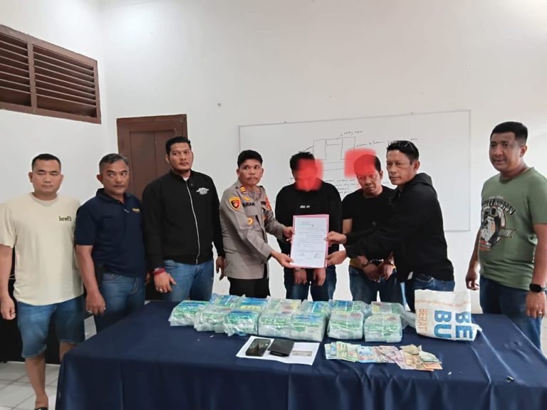Ditresnarkoba Polda Sumut Tangkap Nelayan Jaringan Antar Negara