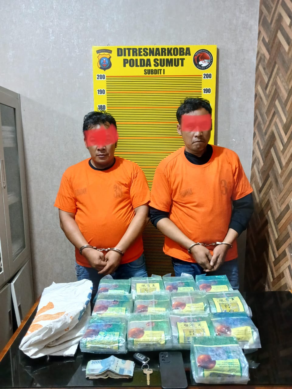 Ditresnarkoba Polda Sumut Tangkap Nelayan Jaringan Antar Negara