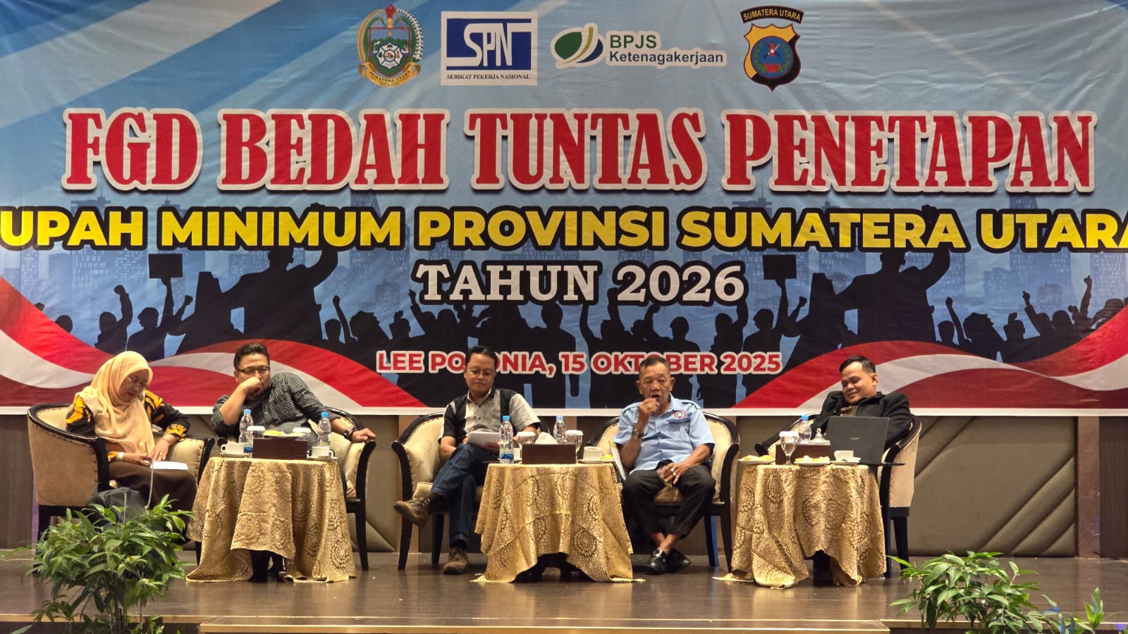FGD Bedah Tuntas Penetapan Upah Minimum Sumut 2026, Penetapan Upah Tahun 2026 Bisa Diterima Semua Pihak