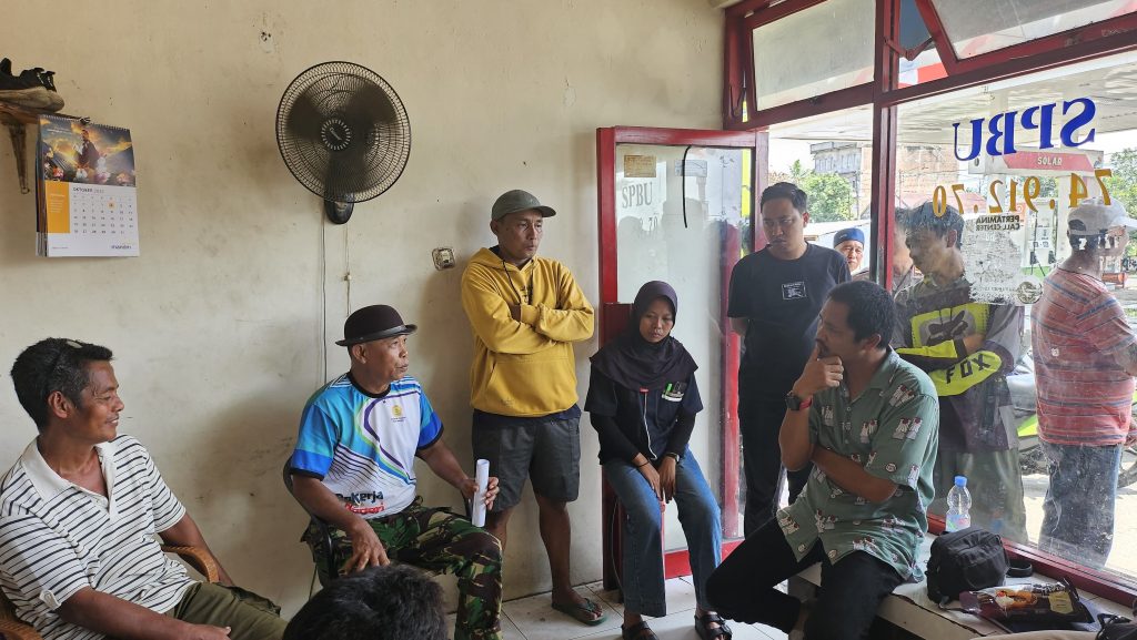 Bersama Mahasiswa Polres Pinrang Sidak SPBU Yang di Duga Langgar Penyalahgunaan BBM Subsidi Jenis Solar