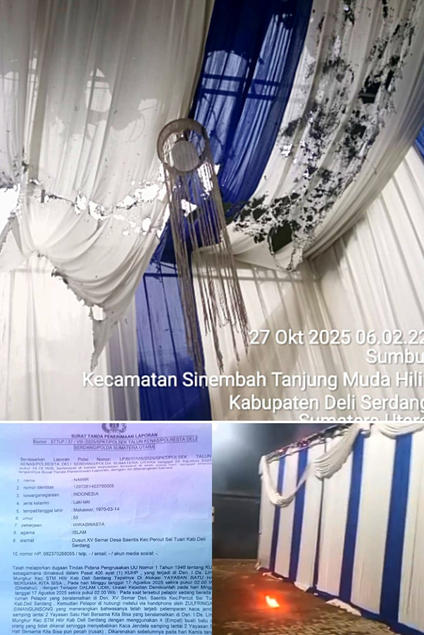 Bupati Deli Serdang dr. Asri Ludin Tambunan Resmikan Gedung Baru Yayasan Satu Hati Bersama Kita