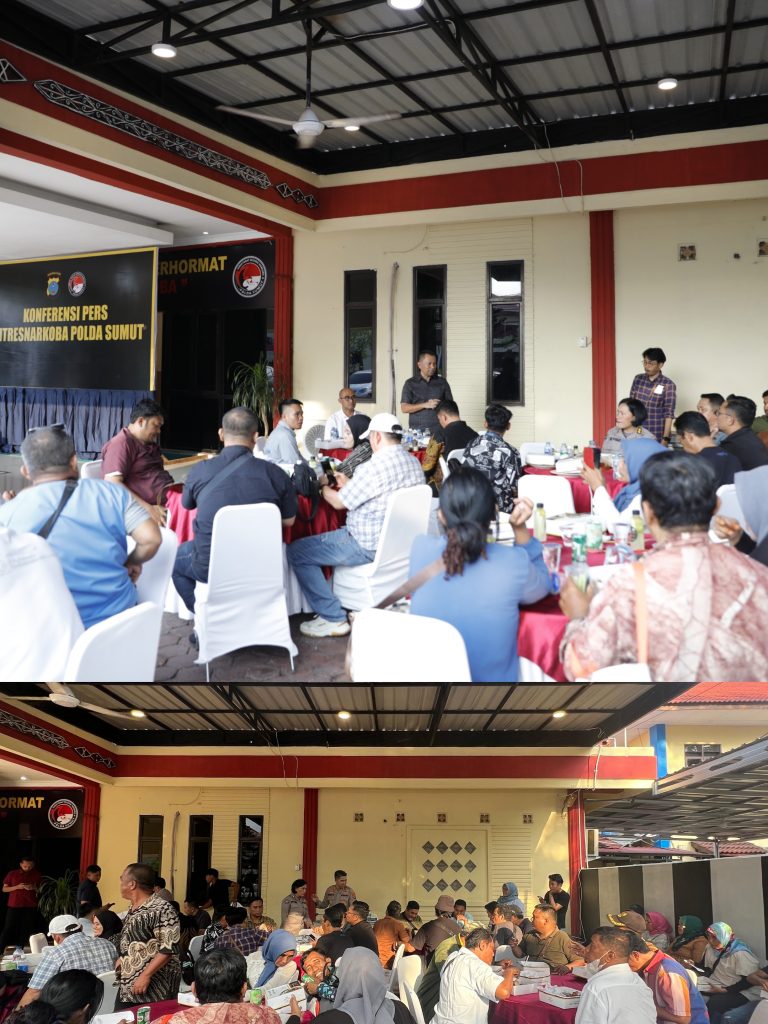 Silaturahmi Ditresnarkoba, Humas dan Wartawan Makan Bersama
