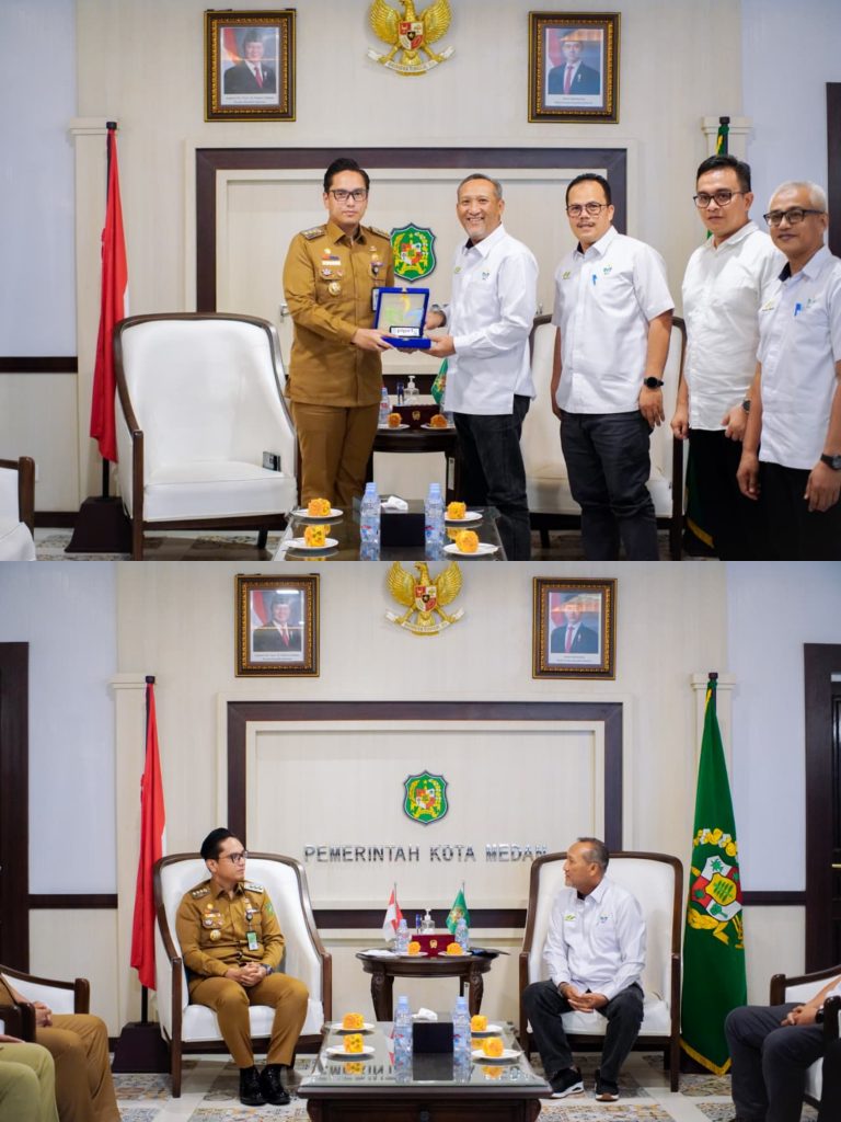 Region Head PTPN I Regional 1 Bersilaturahmi dengan Wali Kota Medan