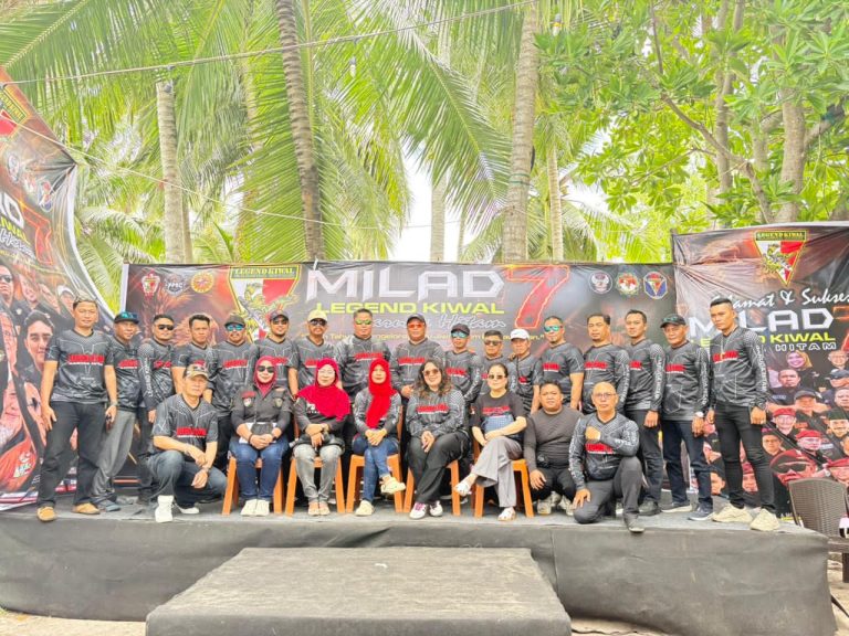 7 Tahun Berkiprah, Legend Kiwal Garuda Hitam Rayakan Milad dengan Meriah
