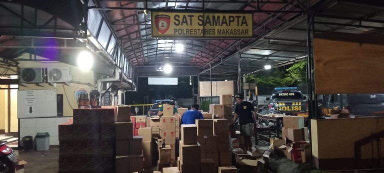 Jelang Ramadan, Polrestabes Makassar Gempur Peredaran Miras Ilegal