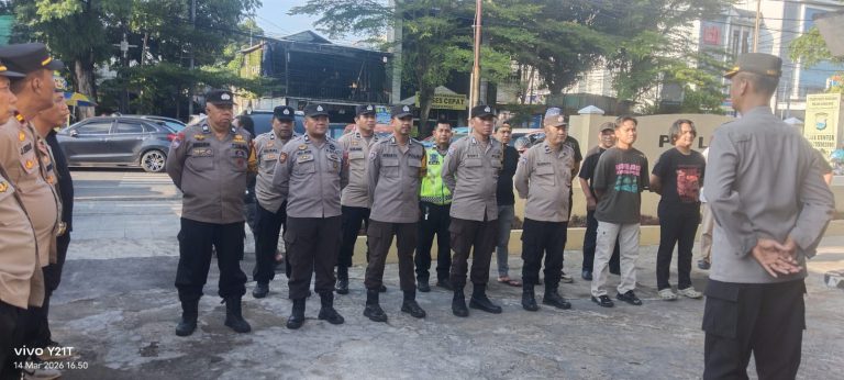 Polsek Mamajang Gelar Patroli Antisipasi Gangguan Kamtibmas Jelang Buka Puasa