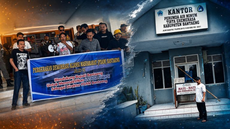 JANJI TINGGAL JANJI! PDAM BANTAENG KEMBALI DISEGEL, AKSI JILID 8 SIAP MELEDAK