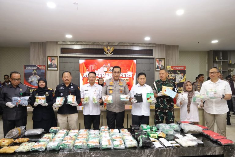 Polda Sulsel Musnahkan Barang Bukti Narkotika Hasil Pengungkapan Jaringan Internasional Periode Januari–Juni 2026