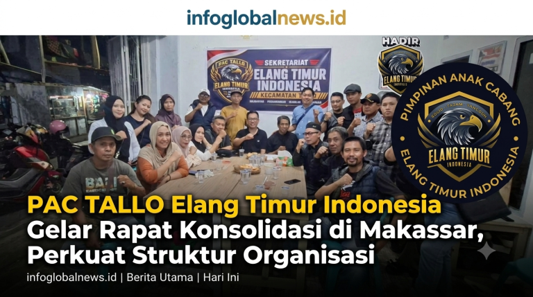 PAC Tallo Elang Timur Indonesia Gelar Rapat Konsolidasi di Makassar, Perkuat Struktur Organisasi