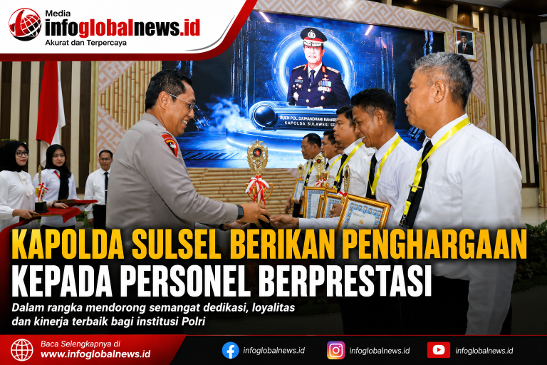 Perkuat Peran Intelijen, Kapolda Sulsel Buka Rakernis Intelkam 2026 di Mapolda Sulsel