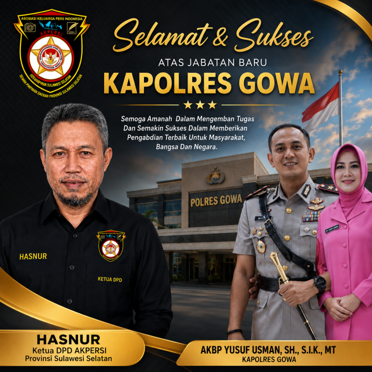 Akpersi Sulsel Siap Bersinergi dengan Kapolres Gowa Kombes Yusuf Usman