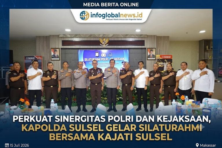 Perkuat Sinergitas Polri dan Kejaksaan, Kapolda Sulsel Gelar Silaturahmi Bersama Kajati Sulsel