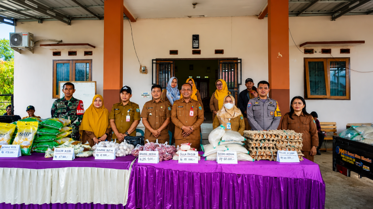 Gerakan Pangan Murah di Bambalamotu, Pemkab Pasangkayu Perkuat Stabilitas Harga dan Daya Beli Masyarakat