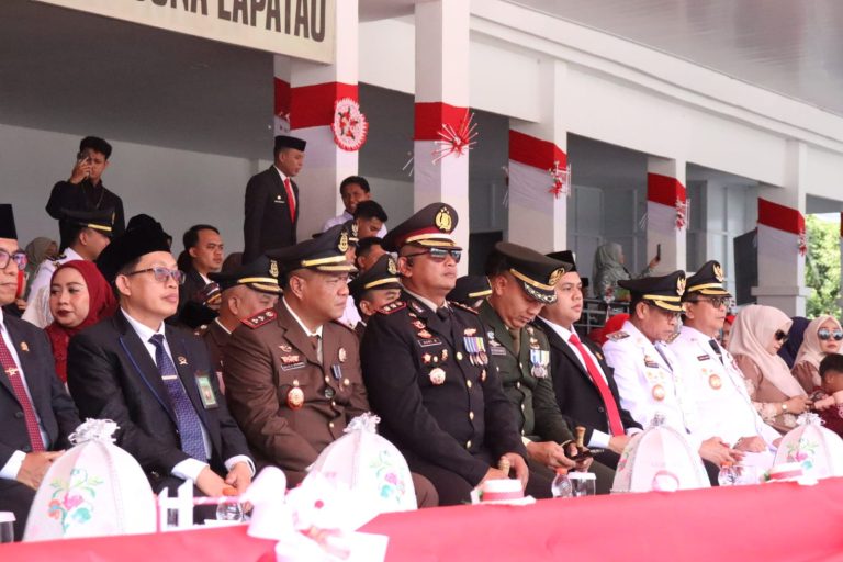 Kapolres Soppeng Hadiri Upacara HUT ke-81 Kemerdekaan RI, Semangat Persatuan Terus Dijaga