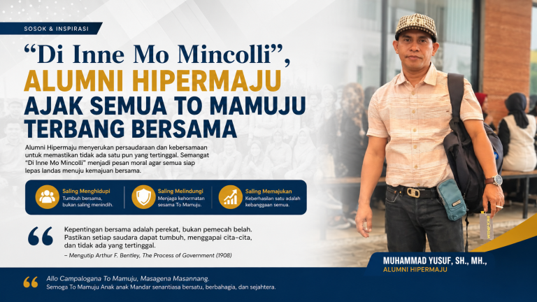 “Di Inne Mo Mincolli”, Alumni Hipermaju Ajak Semua To Mamuju Terbang Bersama