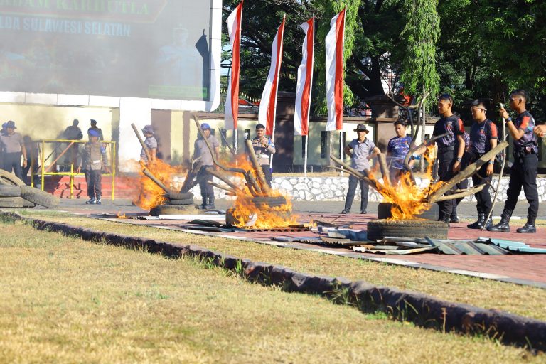 Skill Challenge Pemadam Karhutla Polda Sulsel, Kapolda Dorong Personel Siap Hadapi Situasi Darurat