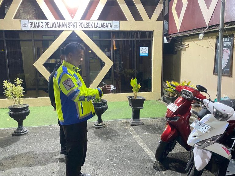 KRYD Satlantas Polres Soppeng Tertibkan 31 Kendaraan Berknalpot Brong, Wujudkan Lalu Lintas Aman dan Nyaman