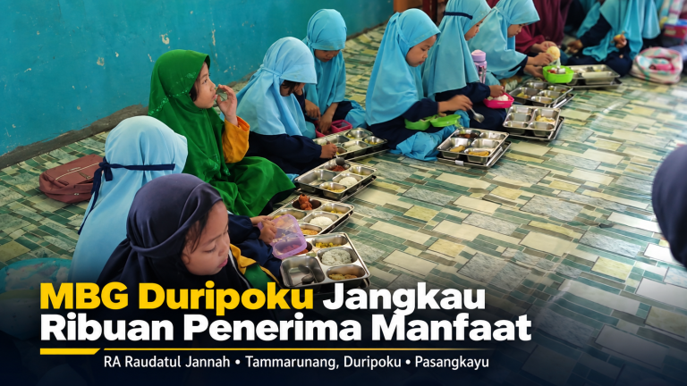 SPPG Duripoku Salurkan MBG untuk Ribuan Penerima Manfaat, Sasar Pelajar hingga Kelompok 3B