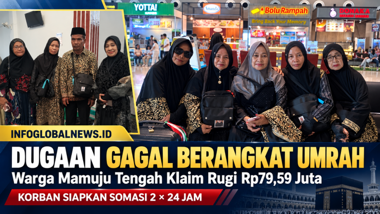 Gagal Berangkat ke Tanah Suci, Warga Mamuju Tengah Klaim Rugi Rp79,59 Juta